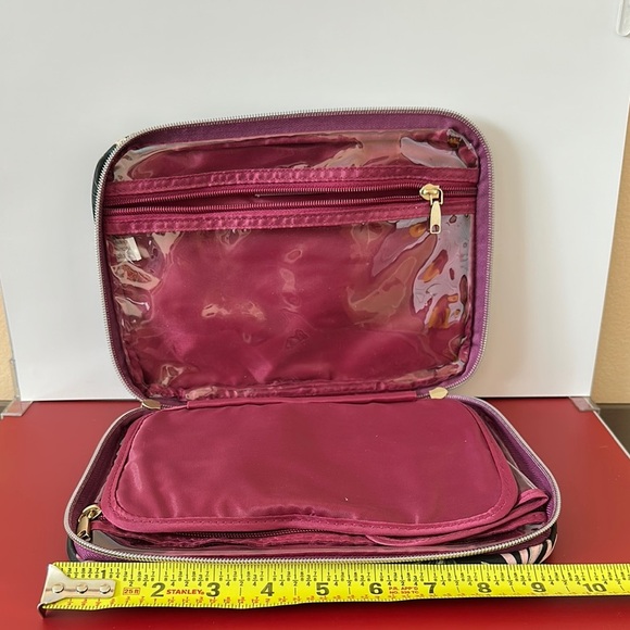 Sonia Kashuk Black Floral Cosmetic Bag - Picture 2 of 6